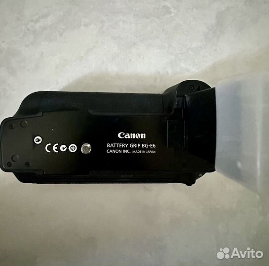 Оригинальный Canon BG-E6 батарейный блок