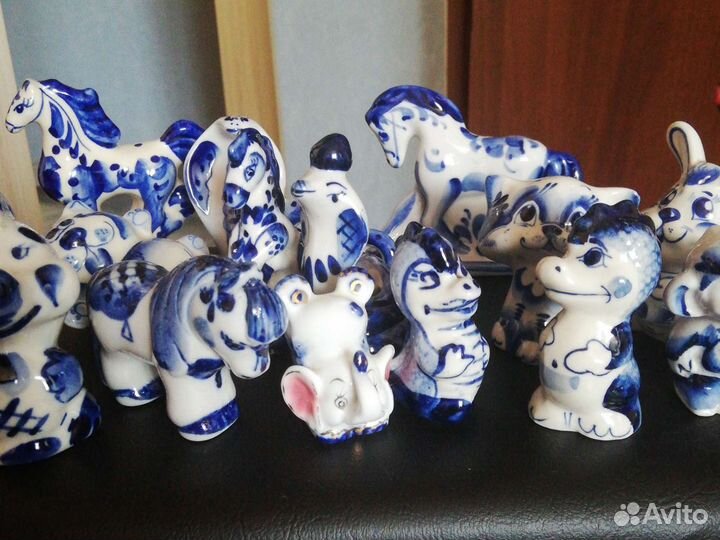 Статуэтка гжель СССР