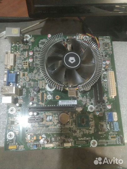 Материнская плата с процессором 1151