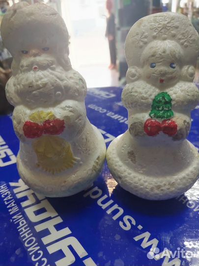 Новогодний набор ёлочных украшений. СССР