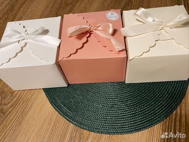 Коробки подарочные самосборные