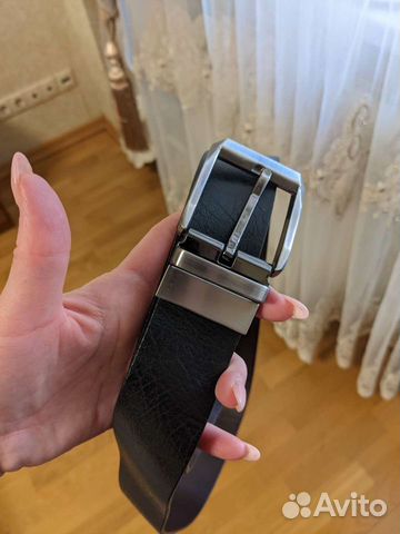 Мужской кожаный ремень