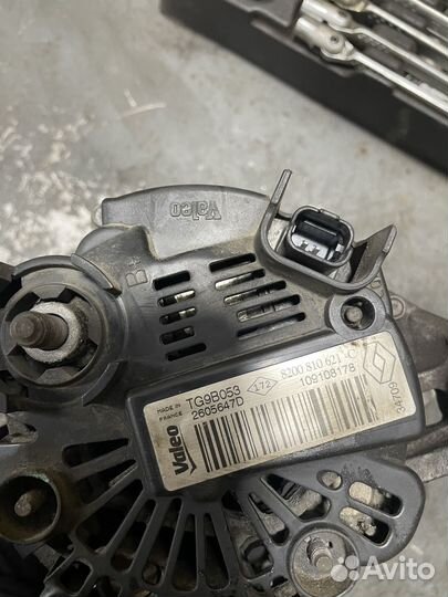 Генератор на рено логан