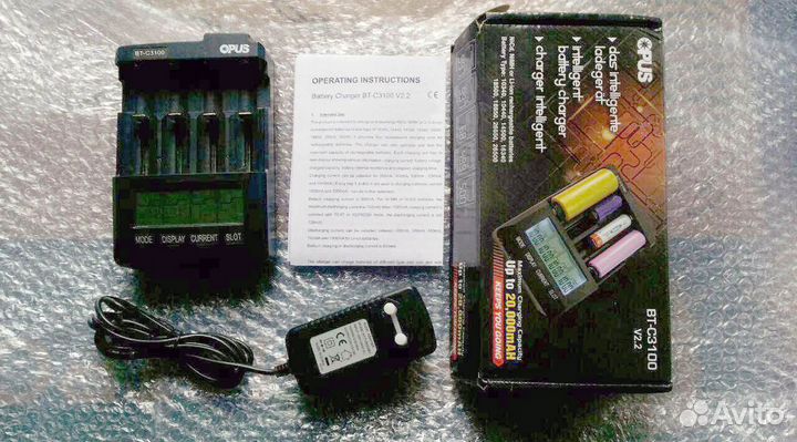 Зарядное устройство Opus bt c3100 v2.2