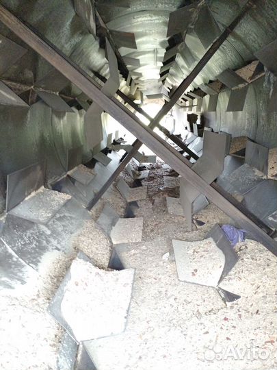 Сушильный барабан опилок для производства пеллет