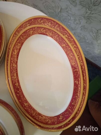 Набор столовой посуды японский фарфор новый
