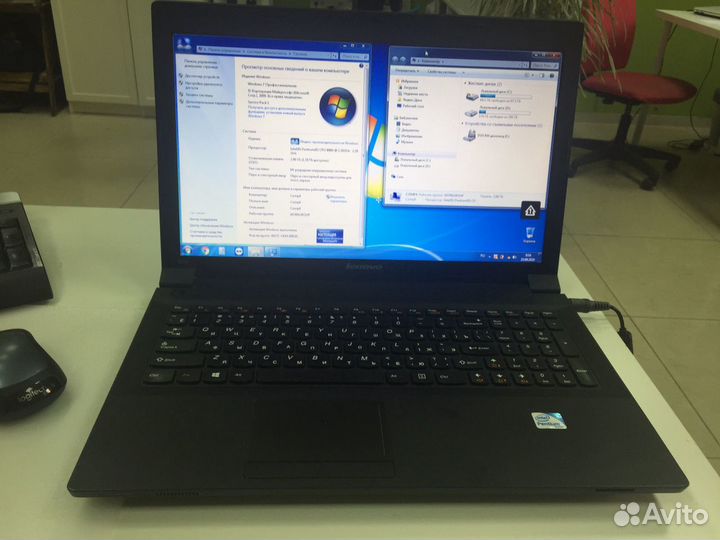 Ноутбук Lenovo 17” ssd 512 озу 10