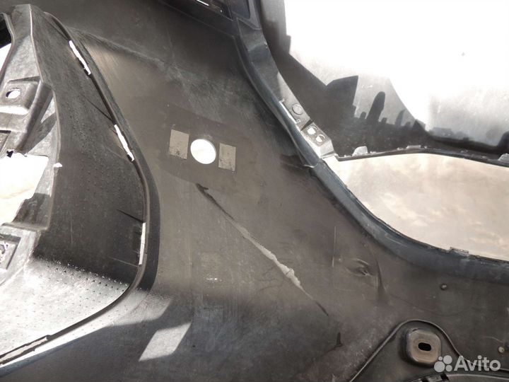 Передний бампер с решёткой Haval F7