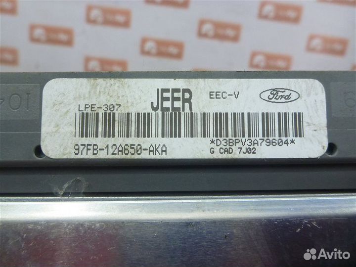 Блок управления двс Ford Fiesta JA J4C 1997