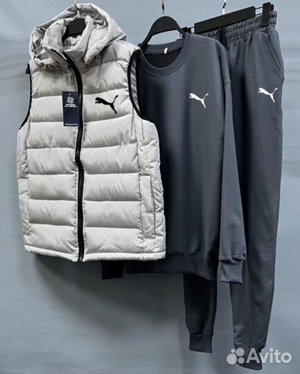 Puma мужской спортивный костюм