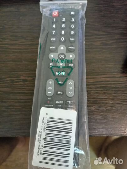 Пульт huayu для телевизора Hyundai, starwind