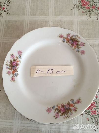 Набор японских фарфоровых тарелок