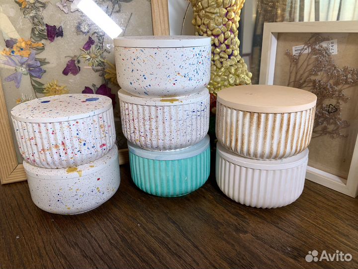 Подсвечник из гипса/ изделие из гипса