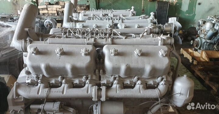 Cиловой агрегат ямз 240 с общими гбц