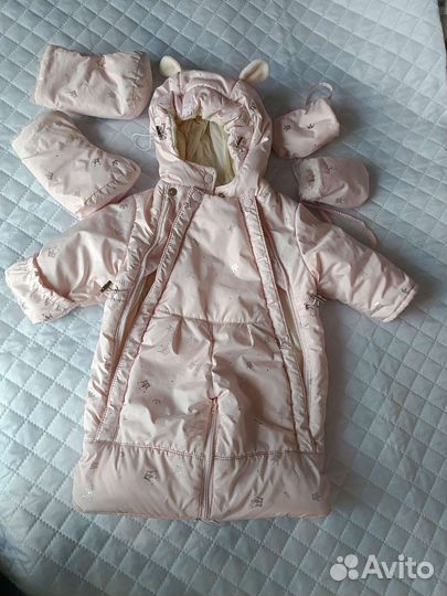 Детский комбинезон трансформер конверт бу