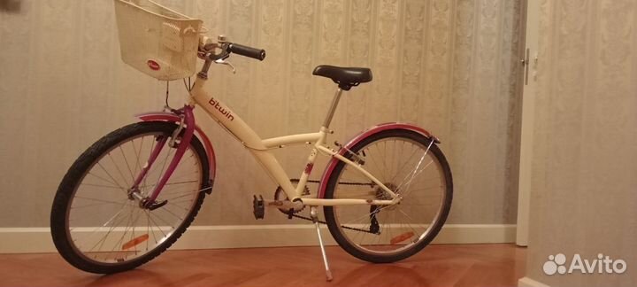 Велосипед подростковый для девочки 20 B'twin