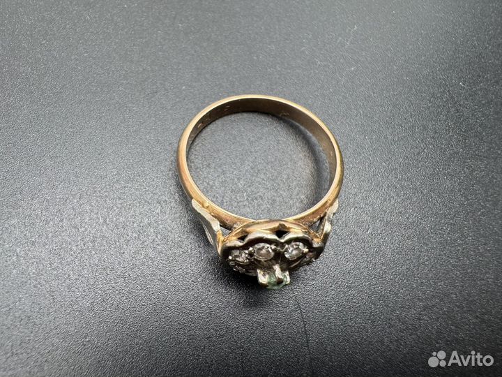 Кольцо с бриллиантами СССР