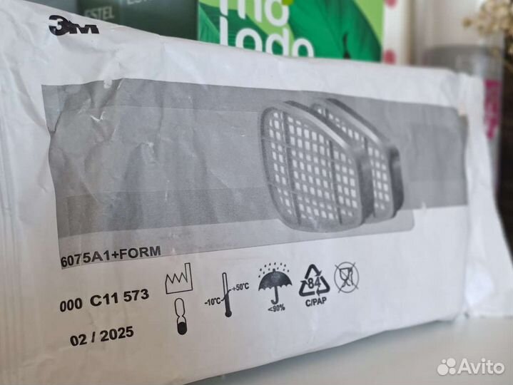 Фильтр для маски зм 6075 А1+формальдегид