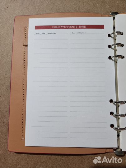 Планировщик ежедневник А5