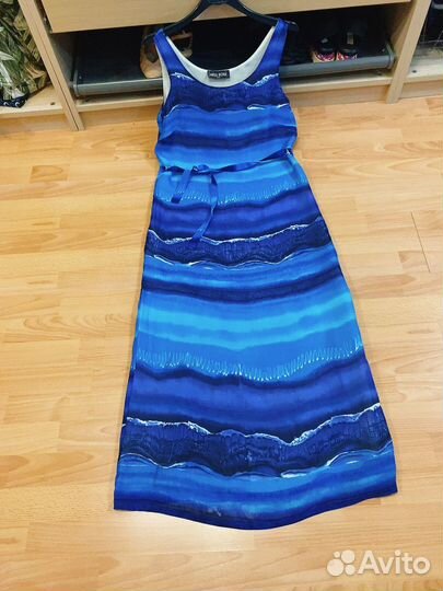 Платье длинное 44