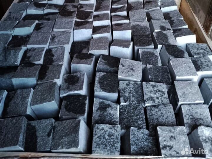 Брусчатка для тротуаров из карельского гранита