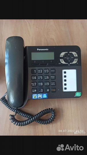 Мини атс с трубкой Panaconic KX-tca151rut