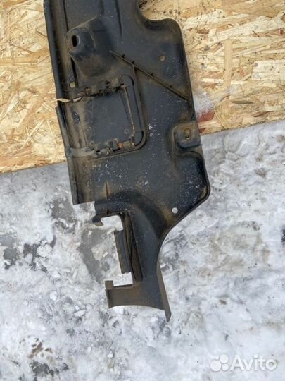 Защита днища кузова левая Porsche Cayenne 955 4.5