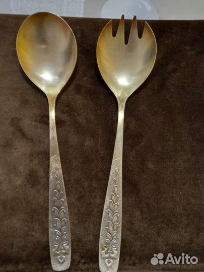 Мельхиоровые ложки СССР