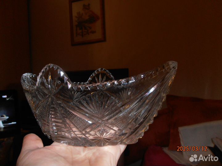 Ладья хрусталь времен СССР