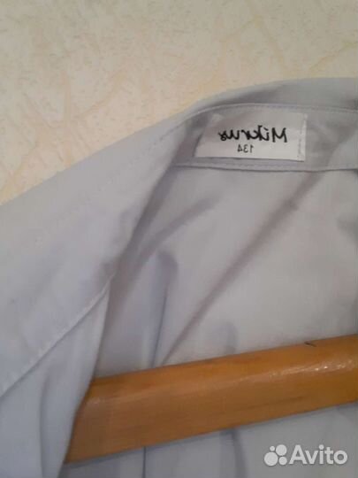 Рубашка школьная для девочки 128-134