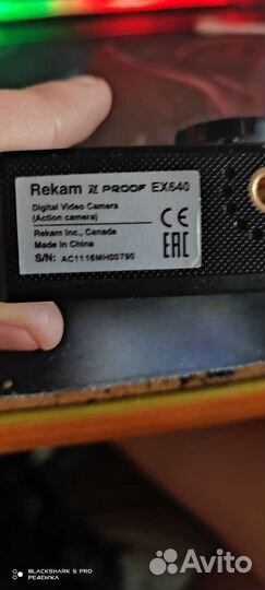 Экшн камера rekam proof ex640 4k