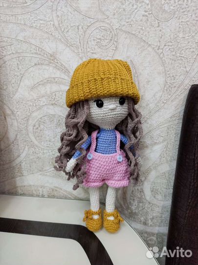 Игрушки ручной работы из полухлопка и плюша