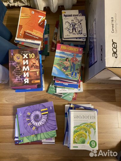 Школьные учебники 6-11 класс ассортимент
