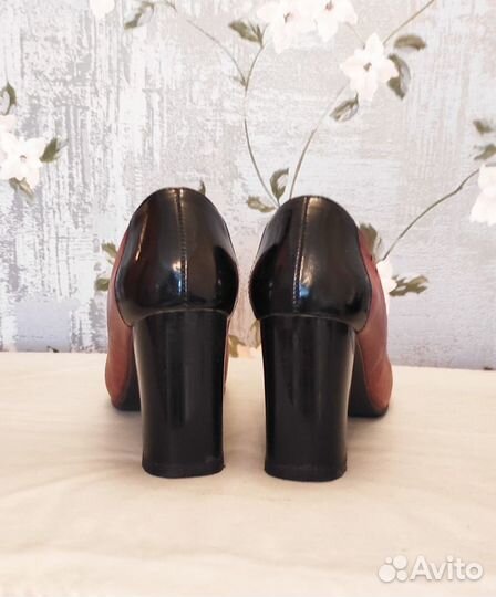 Туфли женские кожаные 37