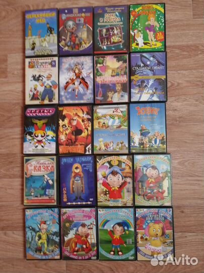 Dvd диски мультфильмы