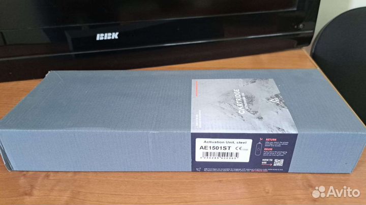 Комплект активации ABS. Стальной баллон + ручка