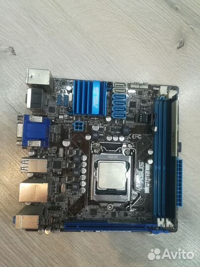 Материнская плата asus P8H67-I с процессором
