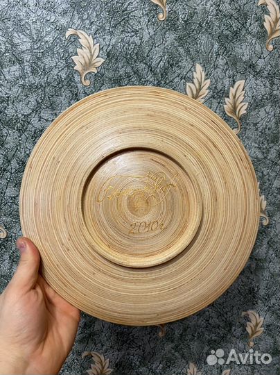 Тарелка на стену, ручная роспись