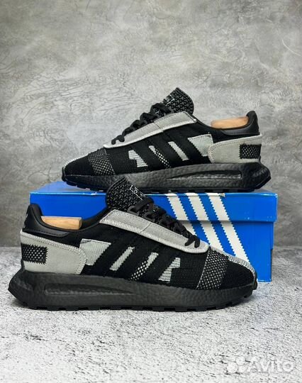 Кроссовки Adidas Retropy E5 Grey Black