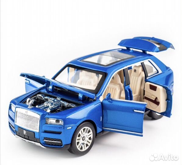 Модель Rolls-royce Culinan 1:24/ Металл Игрушка