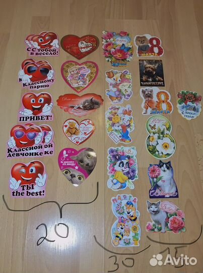 Открытки новые, лот