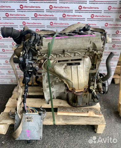 Двигатель контрактный 1NZ FE 1.5 Toyota Lexus