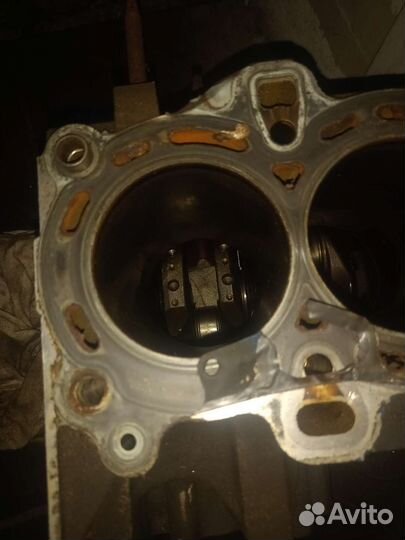 Блок двигателя с кленвалом,fusion,mondeo 1.6 fyda