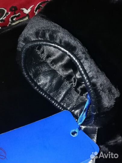 Шуба мутоновая с норкой р-р 54