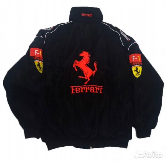 Винтажная куртка f1 Ferrari