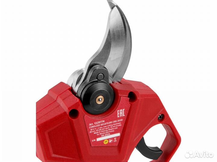 Аккум. секатор wortex CBS 2030 в чем. ALL1 SET