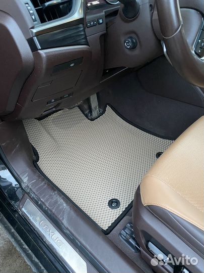 Автомобильные коврики eva с бортами 3д полики 3d