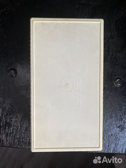 Коробка пластмассовая СССР