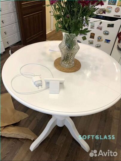 Гибкое/мягкое стекло на стол