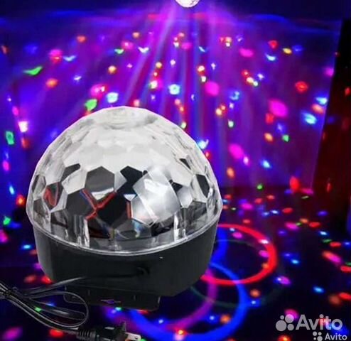 Светомузыка + Bluetooth колонка с пультом